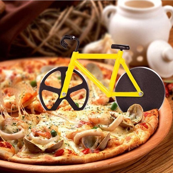 Bicycle Pizza Cutter - Picture 1 of 5